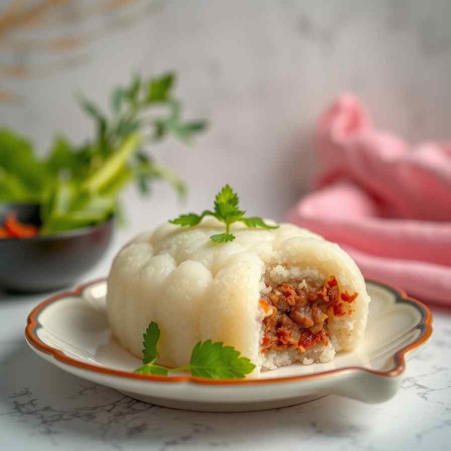 Asian Dishes - Pulut Panggang Recipe